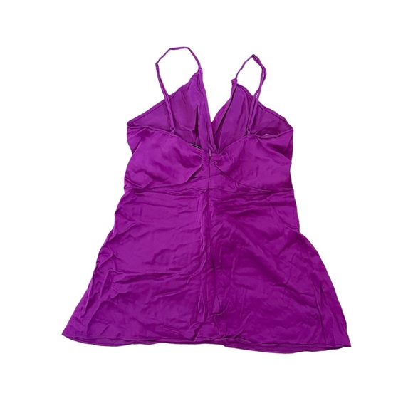 Gorgeous hot pink Zara satin top - Picture 3 of 4